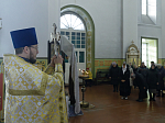 В день памяти святителя Макария Московского Архипастырь совершил Божественную литургию в храме святых апостолов Петра и Павла села Репьевка