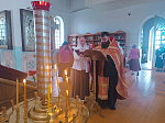 В Казанском храме поселка Каменка был совершен благодарственный молебен о даровании Победы в Великой Отечественной войне