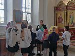 Покровский храм слободы Шапошниковка посетили участники акции «Белый цветок»