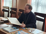 В г. Богучар в воскресной школе имени святителя Серафима (Соболева), архиепископа Богучарского, состоялся урок, посвященный Дню православной книги