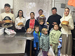 В пекарне-просфорне при Свято-Ильинском кафедральном соборе г. Россошь состоялось познавательное занятие