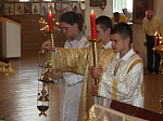 В день празднования святых первоверховных апостолов Петра и Павла в Свято-Митрофановском храме была совершена Божественная литургия