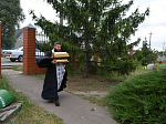 В Казанский храм поселка Каменка принесен ковчег с мощами священномученика Петра (Зверева) архиепископа Воронежского