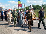 Подгоренцы проводили икону Божией Матери «Спорительница хлебов» в Россошанский район