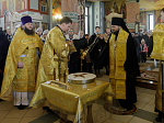 В Неделю о блудном сыне епископ Дионисий совершил Божественную литургию в Свято-Ильинском кафедральном соборе города Россошь