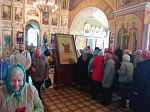 В  Михайло-Архангельском храме Острогожска  было совершено торжественное богослужение