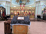 Великий канон прочитан в храме села Петренково