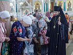В Неделю 5-ю по Пасхе, о самаряныне, Правящий Архиерей возглавил воскресное богослужение в Свято-Ильинском кафедральном соборе города Россоши