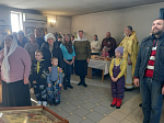 Прощеное воскресенье встретили в храме в честь иконы Божией Матери «Спорительница хлебов» села Галиевка 