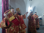 Преосвященнейший Сергий, епископ Борисоглебский и Бутурлиновский совершил Божественную литургию в Костомаровском Спасском женском монастыре