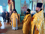 В храме святителя Афанасия Великого села Солдатское молитвенно отметили престольный праздник