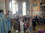 Правящий Архиерей совершил Божественную литургию в Ильинском кафедральном соборе