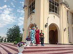 Паломники из Верхнемамонского района поклонились мощам святой блаженной Матроны Московской