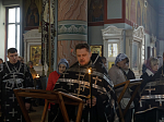 В канун Великой Субботы епископ Дионисий совершил утреню с чином погребения в Свято-Ильинском кафедральном соборе города Россоши