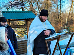 Праздничные богослужения и чин Великого освящения воды на источниках в Верхнемамонском районе