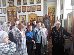 Верхнемамонские школьники посетили с экскурсией храм святых бессребреников Космы и Дамиана