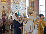 Всенощное бдение накануне памяти святого равноапостольного князя Владимира в Ильинском соборе г. Россоши возглавил епископ Россошанский и Острогожский Дионисий