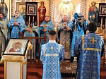 В Михайло-Архангельском храме прошло богослужение и рабочее совещание духовников казачьих обществ Россошанской епархии 