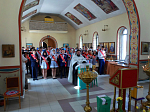 Выпускники  Митрофановской средней образовательной школы молились о благополучной сдаче экзаменов