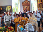В храме Преображения Господня с. Заболотовка молитвенно встретили престольный праздник