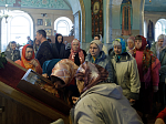 В понедельник Светлой седмицы епископ Дионисий совершил Литургию в храме Покрова Пресвятой Богородицы города Павловска