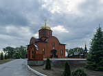 В Неделю 6-ю по Пасхе, о слепом, епископ Дионисий совершил Божественную литургию в Воскресенском соборе Белогорского мужского монастыря