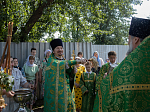 В праздник Святой Троицы Правящий Архиерей совершил Литургию в Свято-Троицком храме г. Россоши
