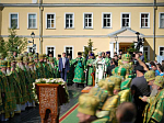 В день памяти преподобного Сергия Радонежского епископ Дионисий сослужил Предстоятелю Русской Православной Церкви за Литургией в Троице-Сергиевой лавре