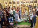 В храме иконы Божией Матери «Казанская» села Гнилое совершено богослужение перед чудотворной иконой Богородицы «Оршанская»
