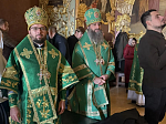 Епископ Россошанский и Острогожский Дионисий принял участие в соборном архиерейском служении Божественной литургии в Сергиевском трапезном храме Троице Сергиевой Лавры