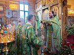 Праздник Святой Троицы в храме Успения Пресвятой Богородицы села Верхний Мамон