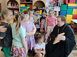 Настоятель Преображенского храма посетил Заболотовский детский сад «Теремок»
