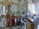 В Неделю 5-ю по Пасхе, о самаряныне, Правящий Архиерей возглавил воскресное богослужение в Свято-Ильинском кафедральном соборе города Россоши