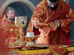 Епископ Россошанский и Острогожский Дионисий совершил Божественную литургию в храме Успения Пресвятой Богородицы г. Калач