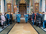 Митрополит Воронежский и Лискинский Сергий возглавил богослужение в день престольного праздника кафедрального собора Воронежской епархии