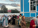 В Казанском храме Павловска прошел чин Погребения плащаницы Пресвятой Богородицы