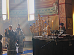 В среду первой седмицы Великого поста епископ Россошанский и Острогожский Андрей совершил Литургию Преждеосвященных Даров