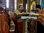 В праздник Светлого Христова Воскресения Преосвященнейший епископ Дионисий совершил Пасхальную великую вечерню в Свято-Ильинском кафедральном соборе г. Россоши