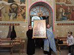 Прихожане воинского храма Сретения Господня города Острогожска поклонились чудотворной иконе Божией Матери «Оршанская»