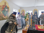 В пятницу 3-й седмицы Великого поста епископ Дионисий совершил Литургию Преждеосвященных Даров в Троицком храме с. Елизаветовка