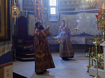 В преддверии престольного праздника Правящий Архиерей совершил всенощное бдение в Свято-Ильинском кафедральном соборе города Россоши