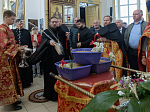 Епископ Дионисий совершил Божественную литургию в храме святого мученика Иоанна Воина г. Богучар