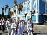 В день Преображения Господня в Казанском храме города Павловска совершились праздничные богослужения