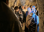 В Калачеевском меловом пещерном комплексе возобновились богослужения