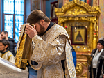 В Покровском соборе города Воронежа совершено соборное богослужение Архипастырей епархий Воронежской митрополии