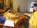 В Новый год в Свято-Тихоновском соборном храме состоялось торжественное богослужение