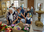 Праздник семьи, любви и верности в Богоявленском  храме села Сухой Донец