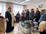 В психоневрологическом интернате поселка Пригородный Калачеевского района совершено Великое освящение воды