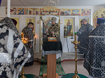 В пятницу 3-й седмицы Великого поста епископ Дионисий совершил Литургию Преждеосвященных Даров в Троицком храме с. Елизаветовка