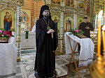 Правящий Архиерей возглавил торжественное богослужение в Свято-Троицком храме села Лозовое Верхнемамонского района